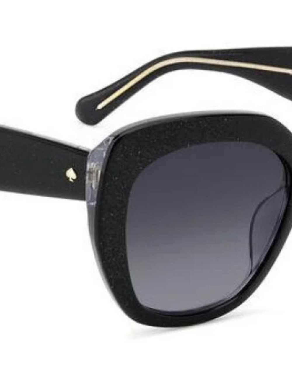 KATE SPADE WINSLET/G/S 0807 BLACK GREY GRADIENT AUTHENTIC SUNGLASSES - Picture 5 of 7